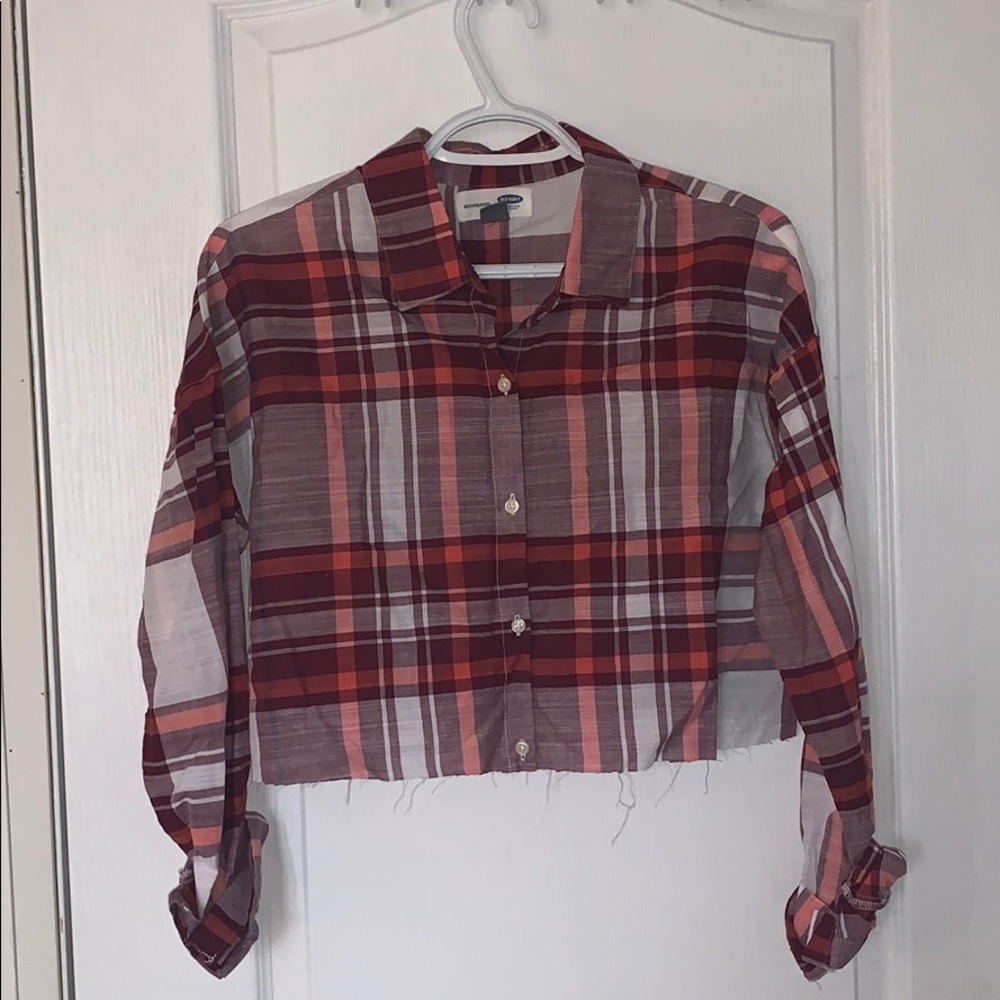 Cropped flannel